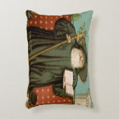 Saint Benedict of Nursia アクセントクッション (正面(垂直))