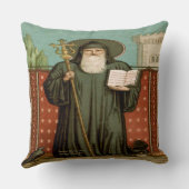 Saint Benedict of Nursia クッション (裏面)