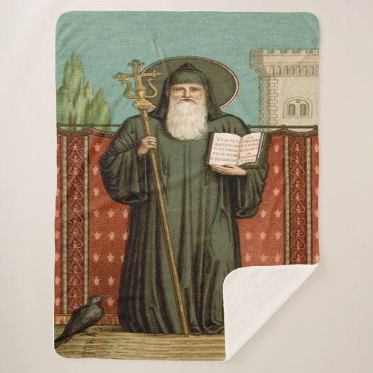 Saint Benedict of Nursia シェルパブランケット (正面)