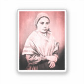 Saint Bernadette Soubirous as a child シール (正面)