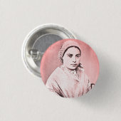 Saint Bernadette Soubirous as a child 缶バッジ (正面&裏面)