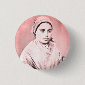 Saint Bernadette Soubirous as a child 缶バッジ (正面)