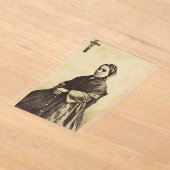 Saint Bernadette Soubirous Fine Art アクリル招待状 (レイダウン)