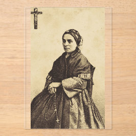 Saint Bernadette Soubirous Fine Art アクリル招待状