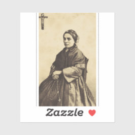 Saint Bernadette Soubirous Fine Art シール