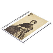 Saint Bernadette Soubirous Fine Art ノートブック (左側)