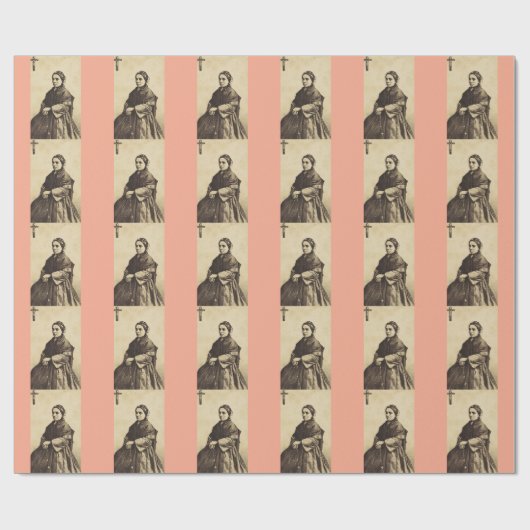 Saint Bernadette Soubirous Fine Art ラッピングペーパー (フラット)