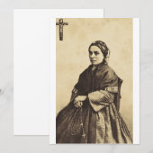 Saint Bernadette Soubirous Fine Art 招待状 (正面/裏面)