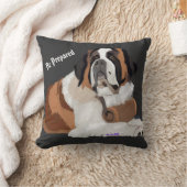 Saint BernardとKeg:準備する クッション (ブランケット)