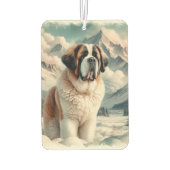 Saint Bernard カーエアーフレッシュナー (裏面)