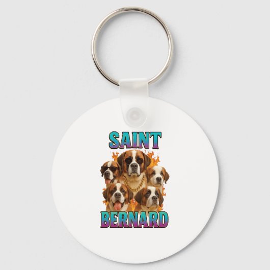 Saint Bernard  キーホルダー (正面)