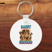 Saint Bernard  キーホルダー (正面)
