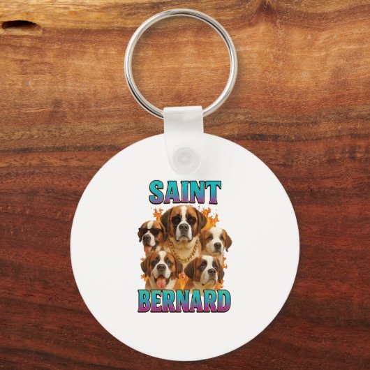 Saint Bernard  キーホルダー (正面)