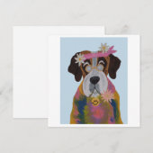 Saint Bernard サンキューカード (正面/裏面)