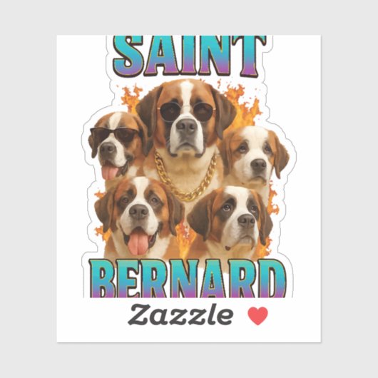 Saint Bernard  シール (シート)