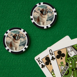 Saint Bernard ポーカーチップ