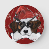 Saint Bernard  ラウンド壁時計 (正面)