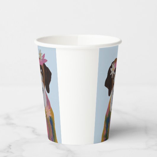 Saint Bernard Hippie 紙コップ (左)