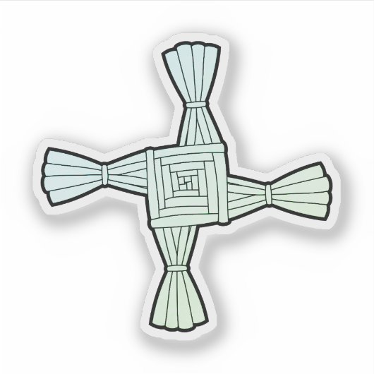 Saint Brigid's cross シール (正面)