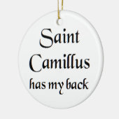 saint camillus coffee mug セラミックオーナメント (左)