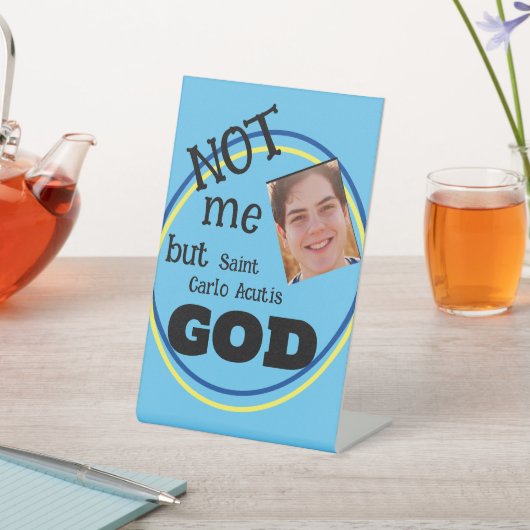 Saint Carlo Acutis Card 台座サイン (インサイチュ)