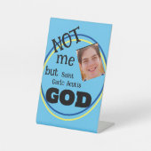 Saint Carlo Acutis Card 台座サイン (正面)