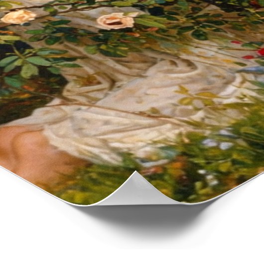 Saint Cecilia by John William Waterhouse ポスター (角)