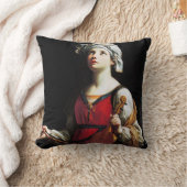 Saint Cecilia (St. Cecilia), Guido Reni クッション (ブランケット)