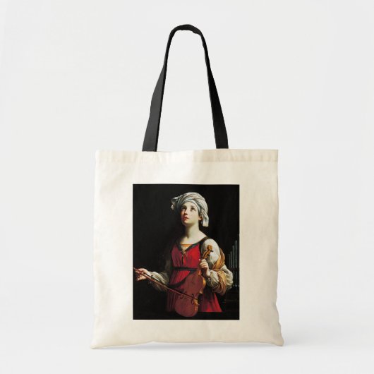 Saint Cecilia (St. Cecilia), Guido Reni トートバッグ (正面)