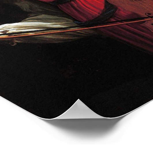 Saint Cecilia (St. Cecilia), Guido Reni ポスター (角)