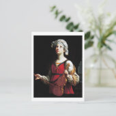 Saint Cecilia (St. Cecilia), Guido Reni ポストカード (スタンド正面)