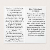 Saint Charbel Prayer Card (内部フラット)