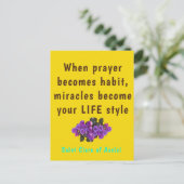 Saint Clare Assisi Poster ポストカード (スタンド正面)