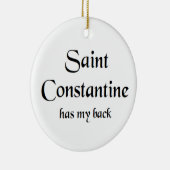 saint constantine coffee mug セラミックオーナメント (右)