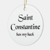 saint constantine coffee mug セラミックオーナメント (左)