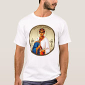 Saint Demetrius icon 6 Tシャツ (正面)