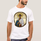 Saint Demetrius icon srb 2 Tシャツ (正面)