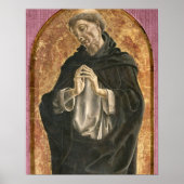 Saint Dominic (tempera on panel) ポスター (正面)