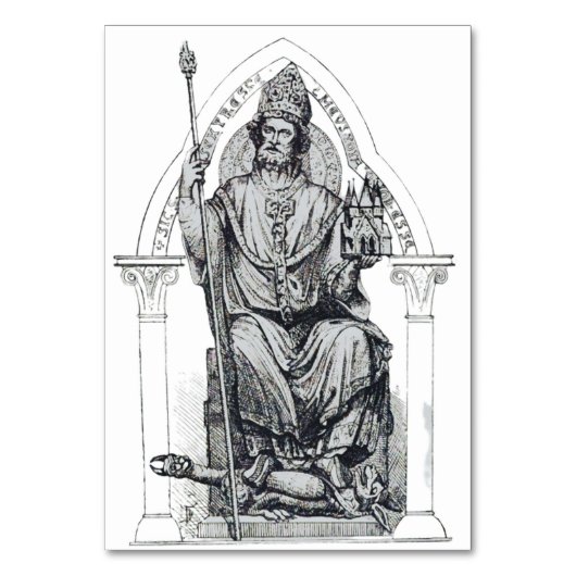 Saint Eleutherius of Tournai Bishop  テーブルナンバー (正面)