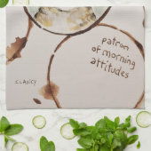 Saint Espresso Absurdi-tea towel キッチンタオル (折り畳み)