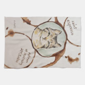 Saint Espresso Absurdi-tea towel キッチンタオル (横)