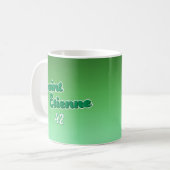 Saint-Etienne France コーヒーマグカップ (正面左)