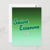 Saint-Etienne France ポストカード (正面/裏面)