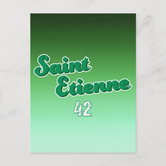 Saint-Etienne France ポストカード (正面)