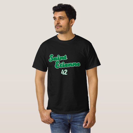 Saint-Etienne France Tシャツ (正面フル)