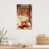 Saint Eulalia by John William Waterhouse ポスター (キッチン)
