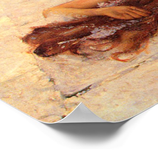 Saint Eulalia by John William Waterhouse ポスター (角)