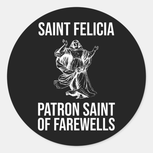 Saint Felicia、フェアウェルズの守護聖人 ラウンドシール (正面)