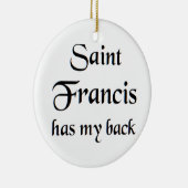 saint francis セラミックオーナメント (右)