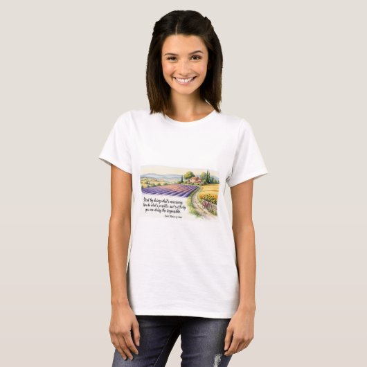 Saint Francis Assisi  Tシャツ (正面フル)